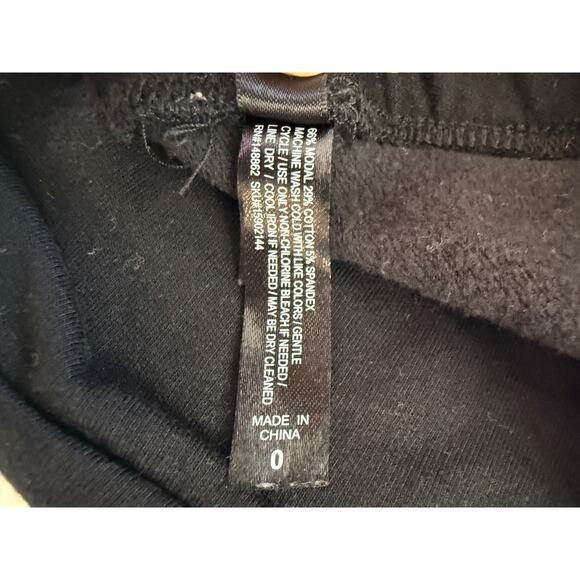 TORRID Black Fleece Lined Sz Large Leggings GUC - Picture 8 of 9